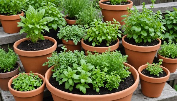 Comment faire un jardin de plantes aromatiques en pots